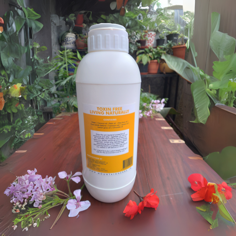 Natural Handmade Dish Washing Liquid 1000 gms - Image 2
